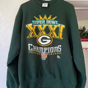 Large Vintage Greenbay Packers Crewneck